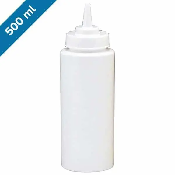 Gurmeaid Fişek Sosluk, Beyaz, Geniş, 500 ml