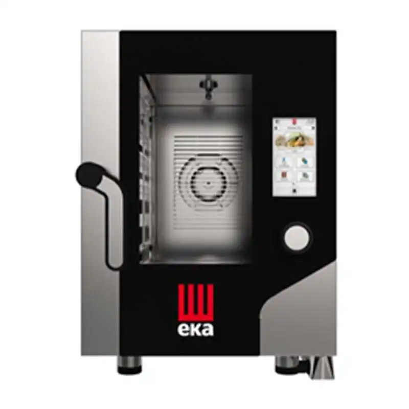 Eka Konveksiyonlu Dokunmatik Kompakt Konveksiyonlu Fırın Gn 2/3 6 Tepsi Kapasiteli Elektrikli MKF-623CTS