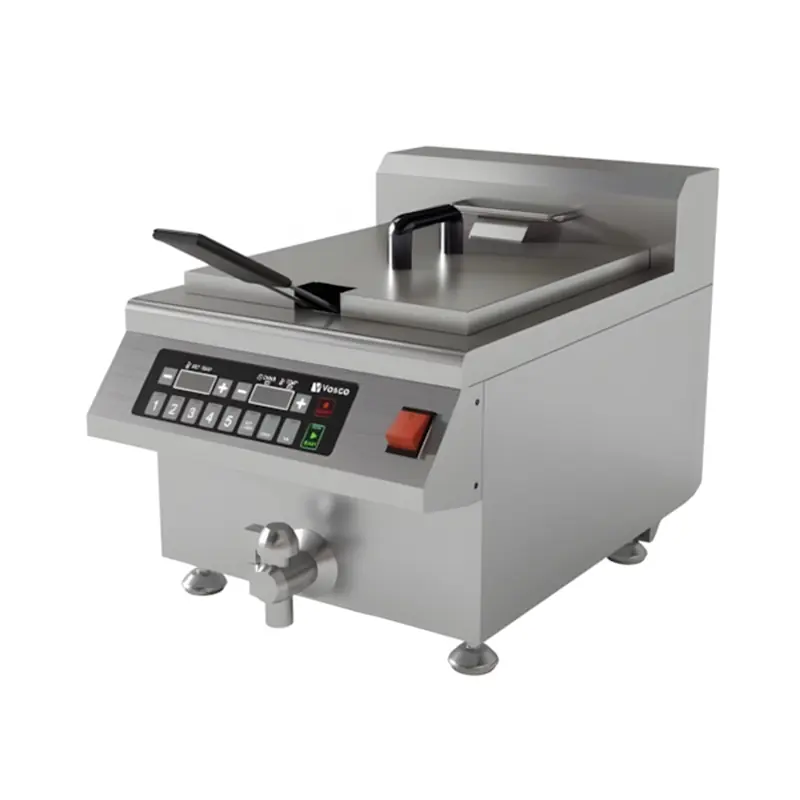 Vosco VSL FRT1C08B Elektrikli Fritöz, Tekli, 8 Litre, 29x52x41,8 cm