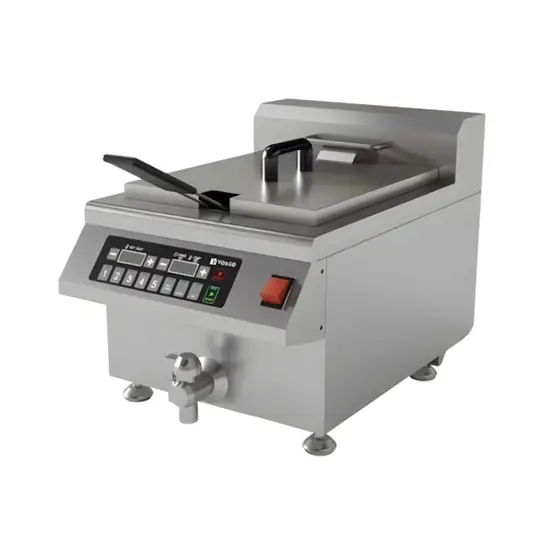 Vosco VSL FRT1C08B Elektrikli Fritöz, Tekli, 8 Litre, 29x52x41,8 cm