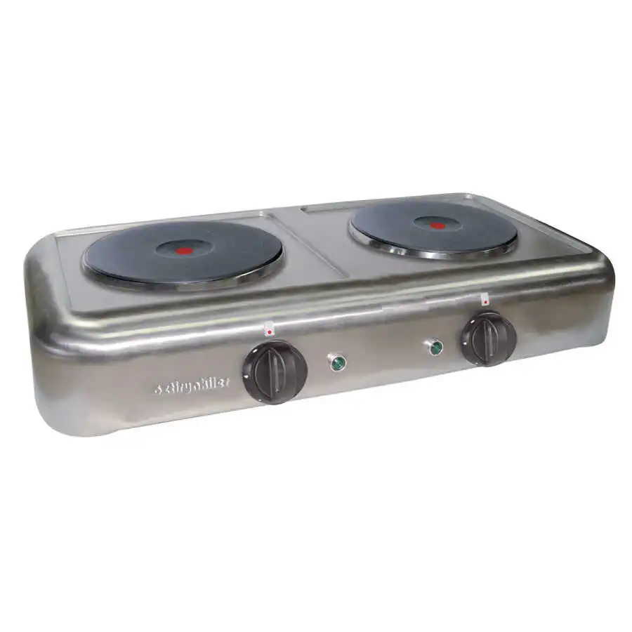 Öztiryakiler Ocak İkili  Elektrikli Compact Seri 75*40 5,2 Kw