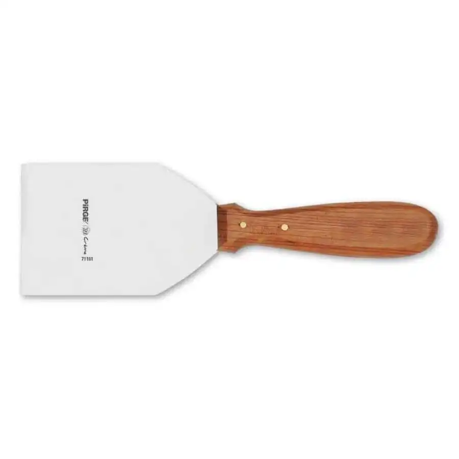 Pirge Creme Spatula No. 1 Ahşap Sap 11 cm - 71161