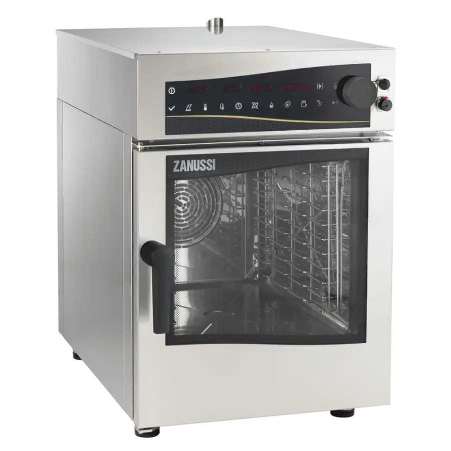 Zanussi Eazy Kompakt, GN 1/1 Elektrikli, 6 Tepsili Konveksiyonel Fırın, 240009, (Sağdan Menteşeli)