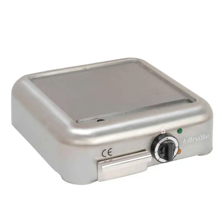 Öztiryakiler Compact Grill Plate Tekli Düz Elektrikli 40x40 cm