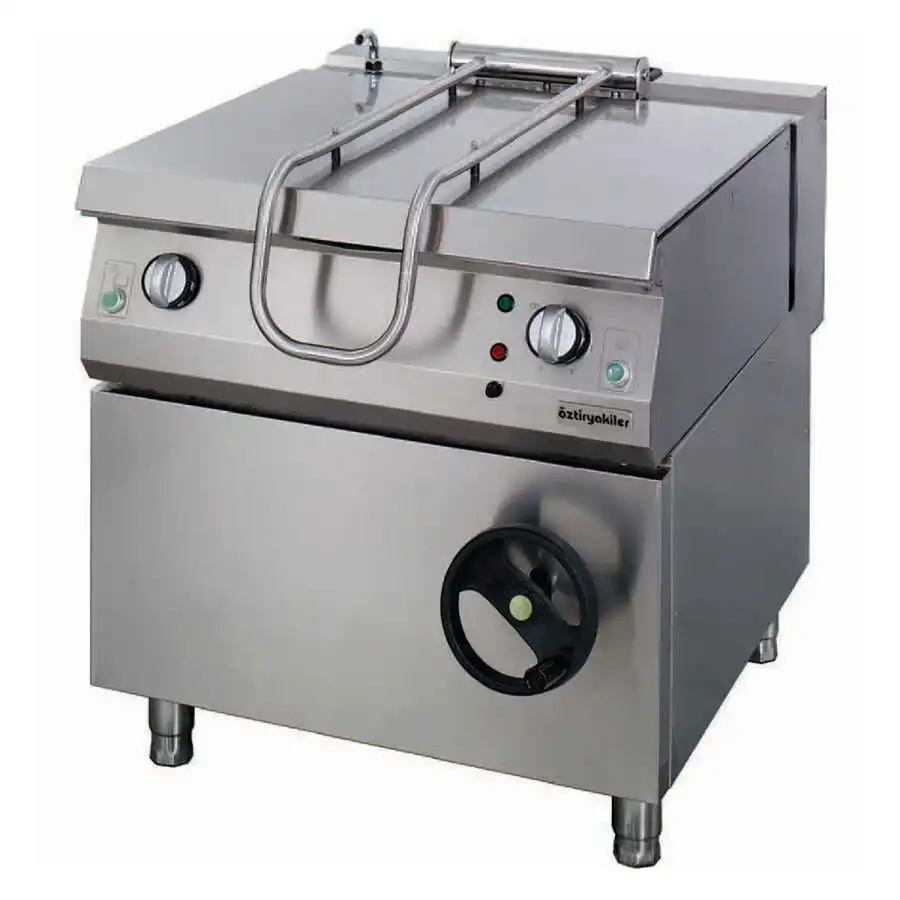 Öztiryakiler 900 Seri Devrilir Tava Gazlı 130 LT. 120*90*85-Elektronik Ateşleme