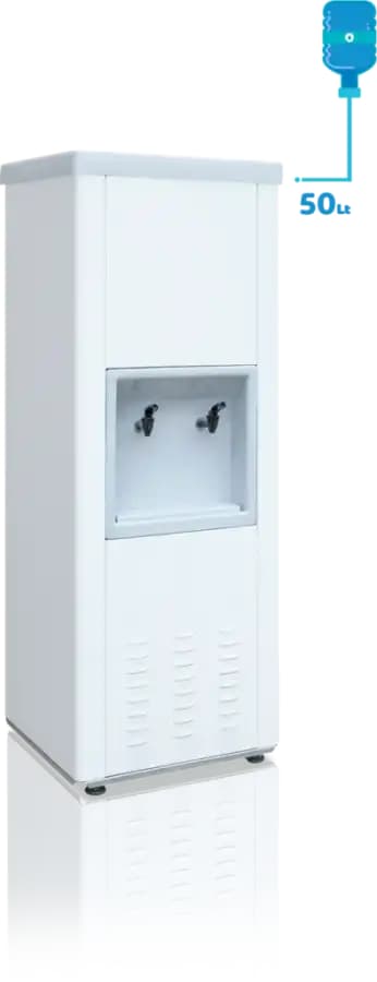 Emsaş Boyalı 50 Litre Su Sebili, EMB.50 İç Hazne Krom