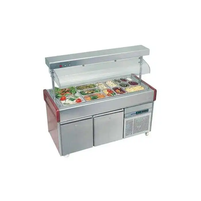 Öztiryakiler OSBA Salat Bar Asansörlü 150x70 cm Maun