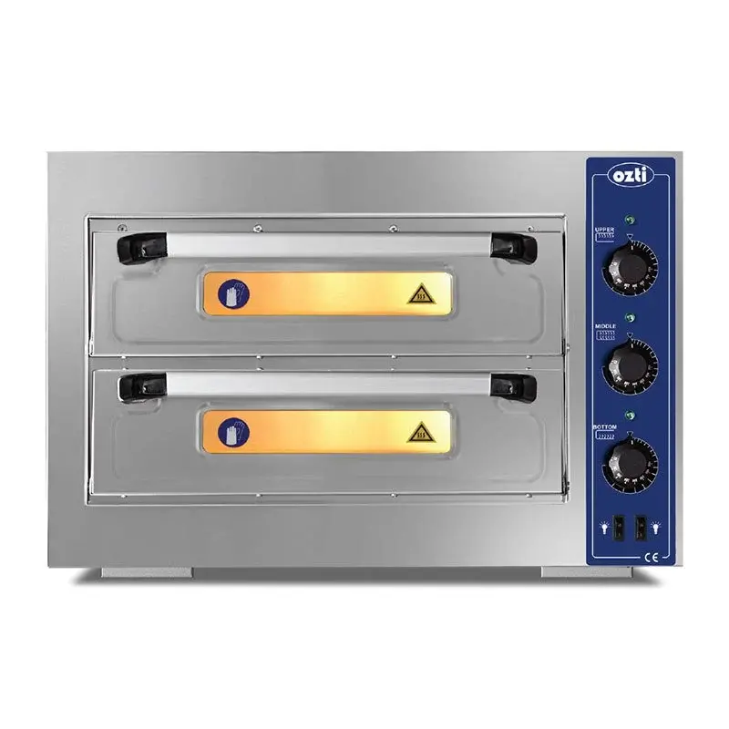 Öztiryakiler Pizza Fırını 5+5 Pizza Kapasiteli Elektrikli