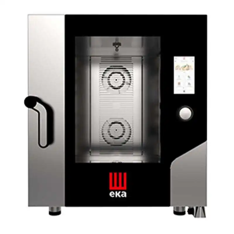 Eka Konveksiyonlu Dokunmatik Fırın Nemlendirmeli Gn 1/1 7 Tepsi Kapasiteli Elektrikli MKF-711TS