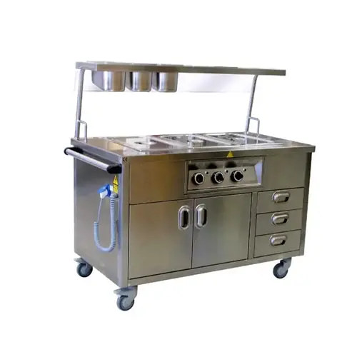 Hareketli Sıcak & Soğuk Bain Marie