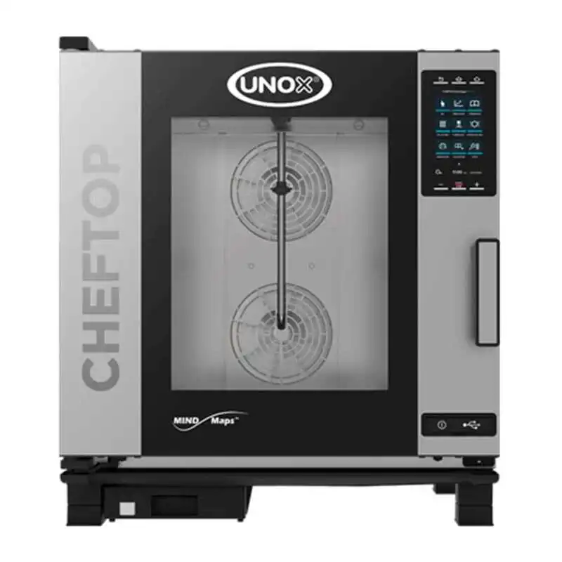 Unox Cheftop Plus Combi Fırın 7 GN 1/1 Kapasiteli Gazlı