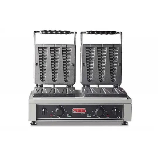 SGS WF 25 DE İkili Çubuk Waffle Makinesi 21 cm