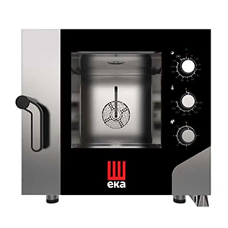 Eka Konveksiyonlu Elektromekanik Fırın Nemlendirmeli Gn 1/1 5 Tepsi Kapasiteli Elektrikli MKF-511S