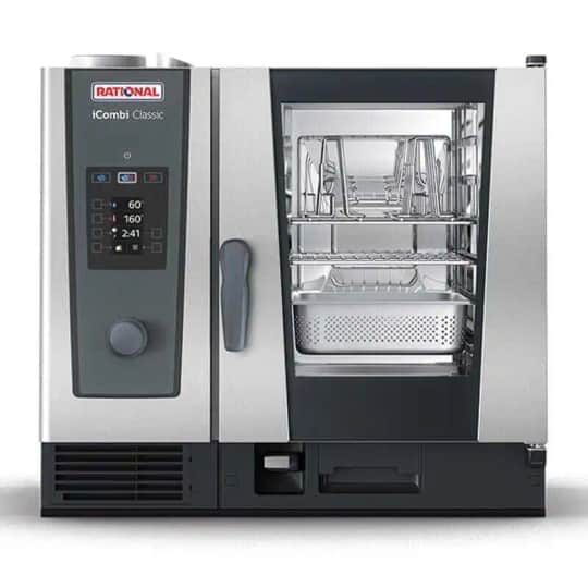Rational iCombi Classic Buhar Konveksiyonlu Fırın 6x1/1 GN Kapasiteli Elektrikli