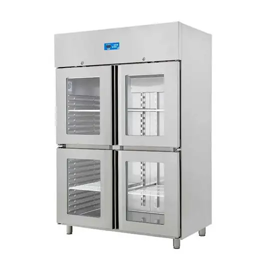 Öztiryakiler GN 1200 NMV Eko 4 Cam Yarım Kapılı Buzdolabı, 1200 Lt