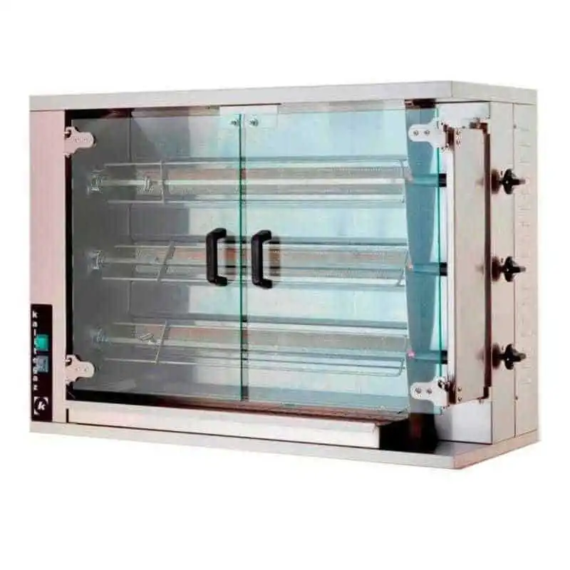 Öztiryakiler Piliç Çevirme Makinesi 15 Piliç Kapasiteli Gazlı