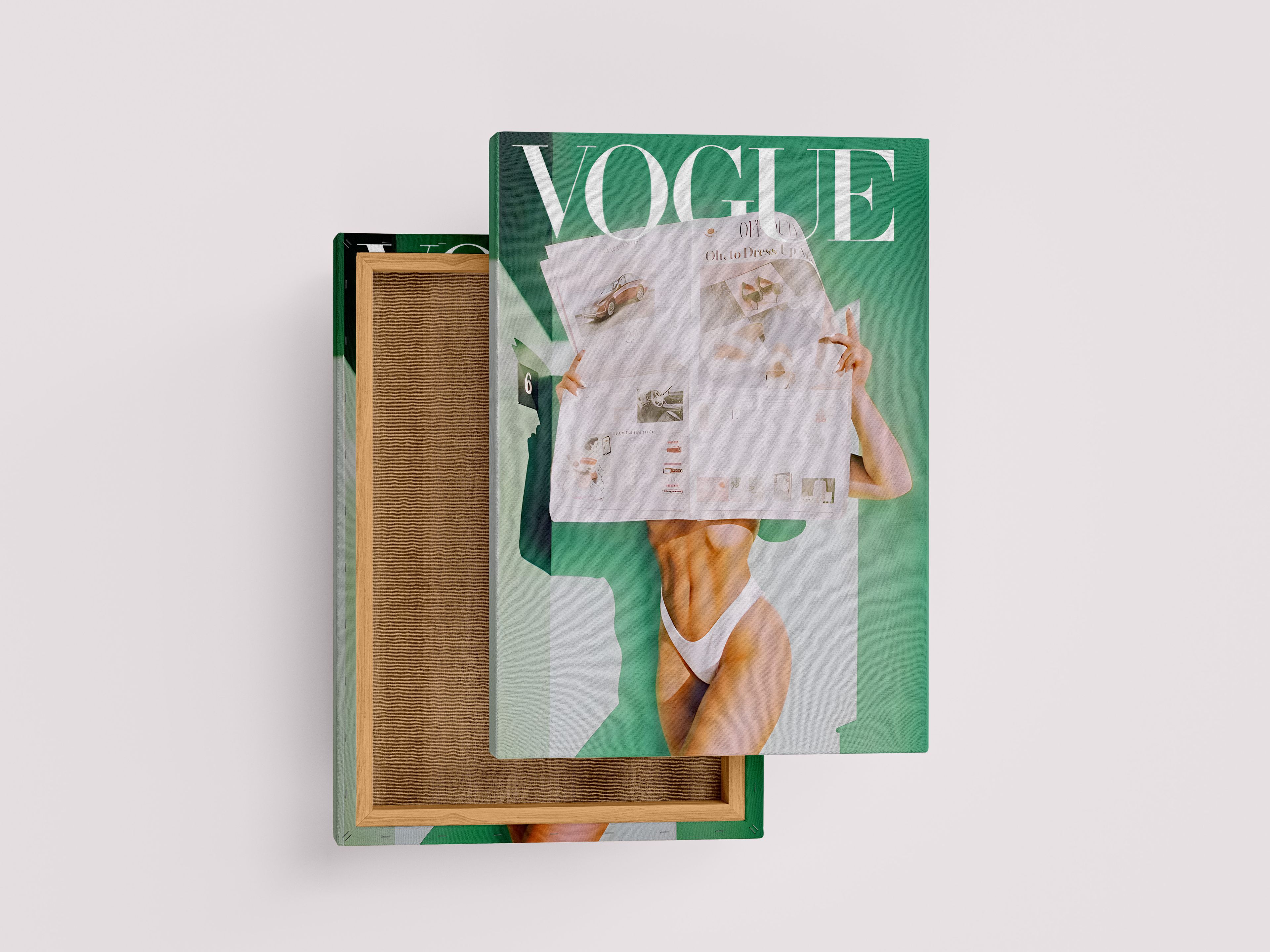 Vogue Covers Fashion Print Woman Wall Art Canvas Frame | Fashion Magazine Trendy Wall Art | Vogue Fashion Canvas Frame | Vogue Trendy Fashion Art | Fashion Canvas Print | Luxury Fashion Art Model 193