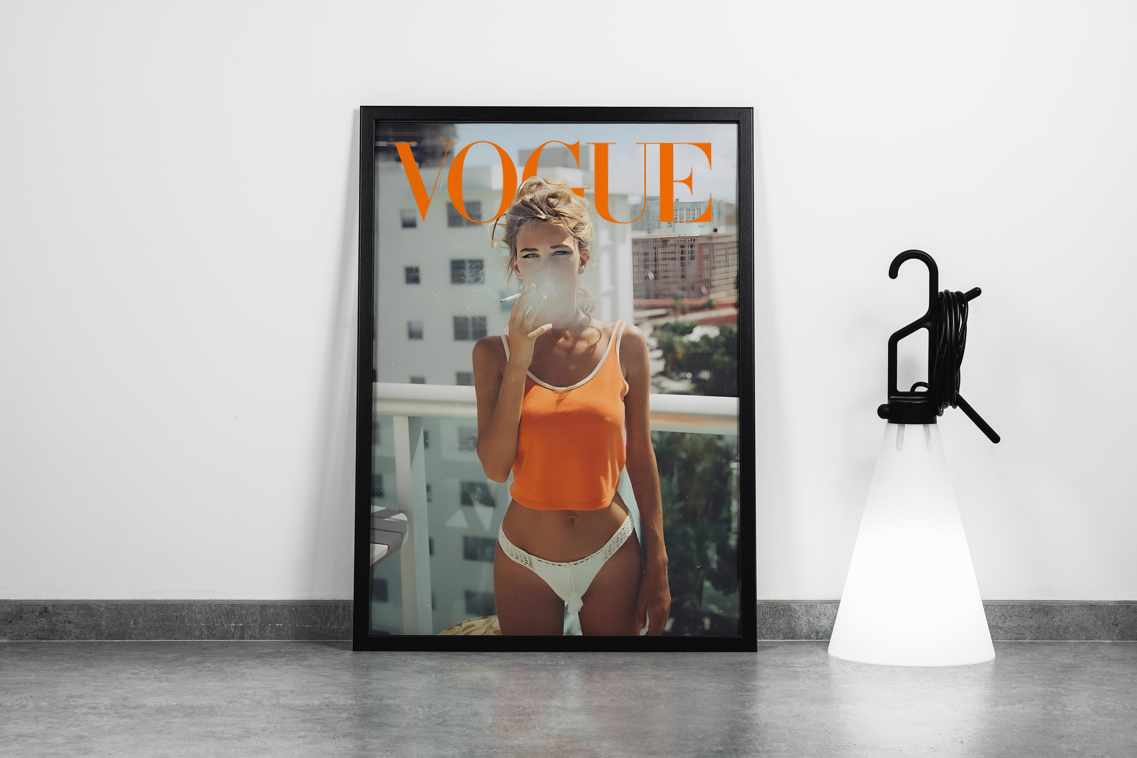 Vogue Covers Fashion Print Woman Wall Art Canvas Frame | Fashion Magazine Trendy Wall Art | Vogue Fashion Canvas Frame | Vogue Trendy Fashion Art | Fashion Canvas Print | Luxury Fashion Art Model 195