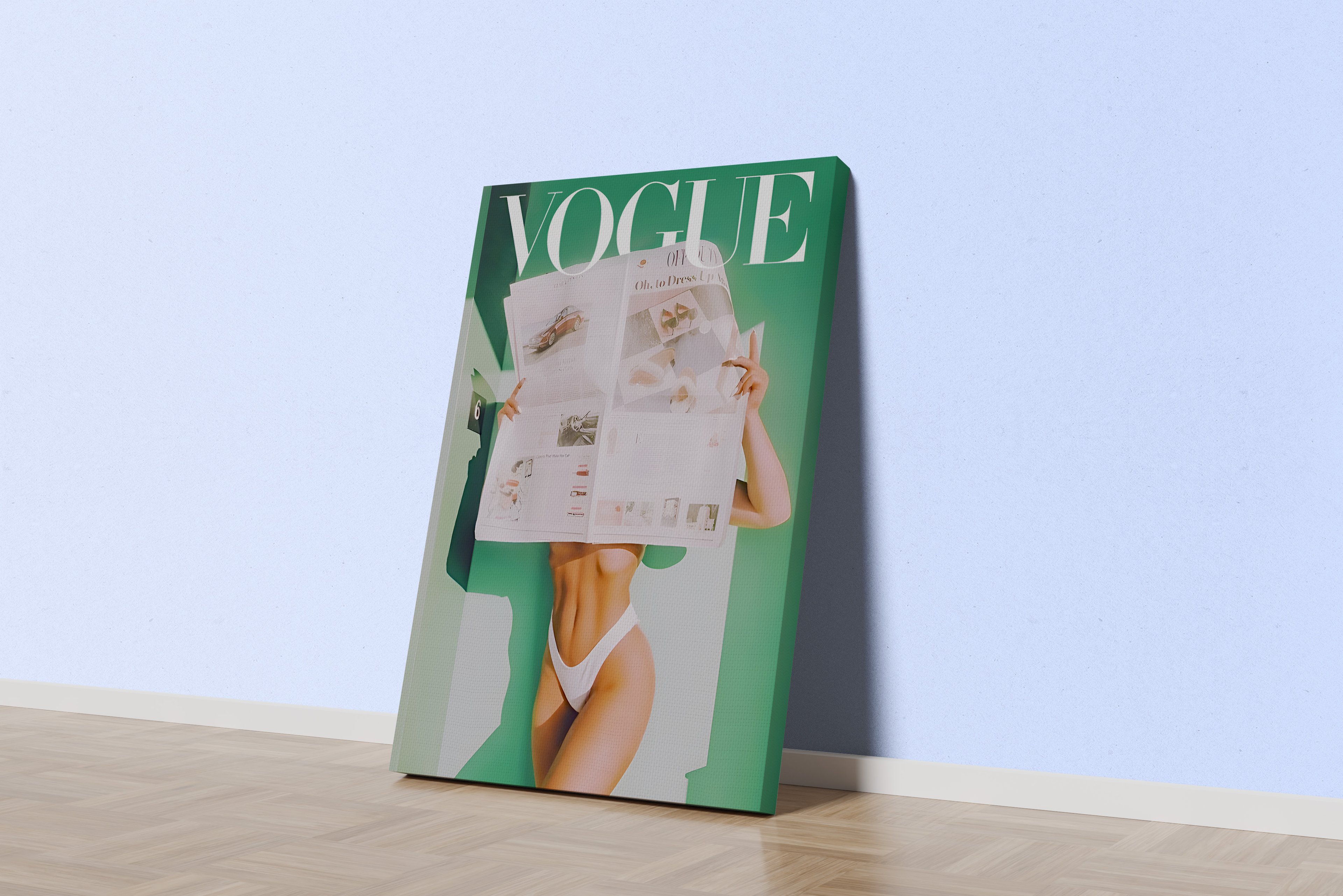 Vogue Covers Fashion Print Woman Wall Art Canvas Frame | Fashion Magazine Trendy Wall Art | Vogue Fashion Canvas Frame | Vogue Trendy Fashion Art | Fashion Canvas Print | Luxury Fashion Art Model 193