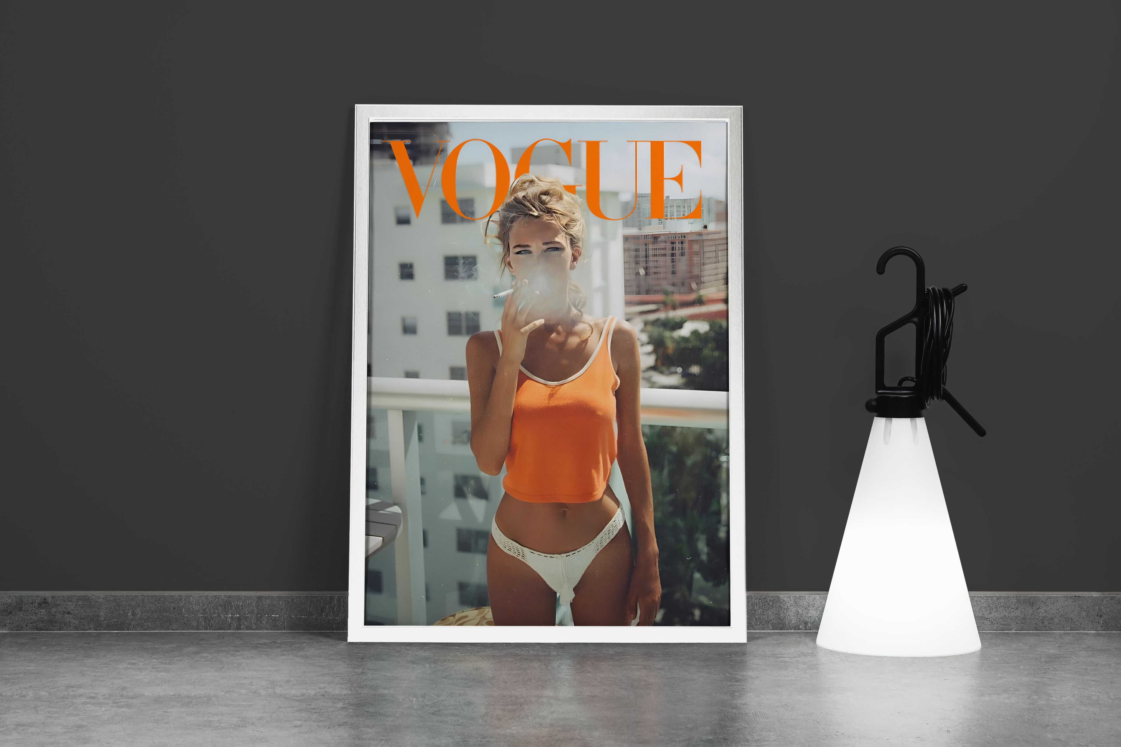 Vogue Covers Fashion Print Woman Wall Art Canvas Frame | Fashion Magazine Trendy Wall Art | Vogue Fashion Canvas Frame | Vogue Trendy Fashion Art | Fashion Canvas Print | Luxury Fashion Art Model 195