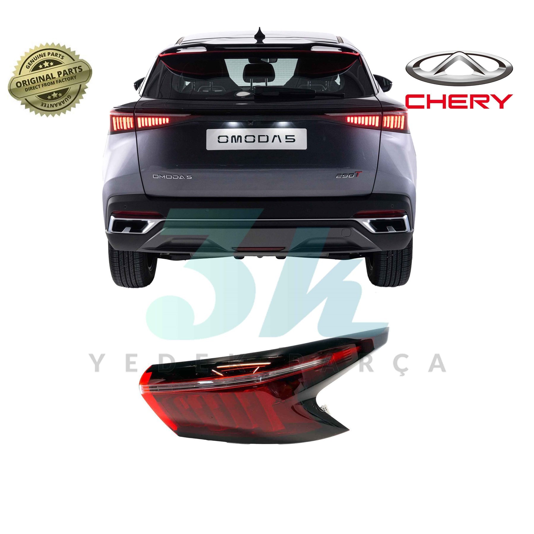 Chery OMODA 5 Arka Sağ Stop – Sıfır Orijinal Ürün 605000723AA