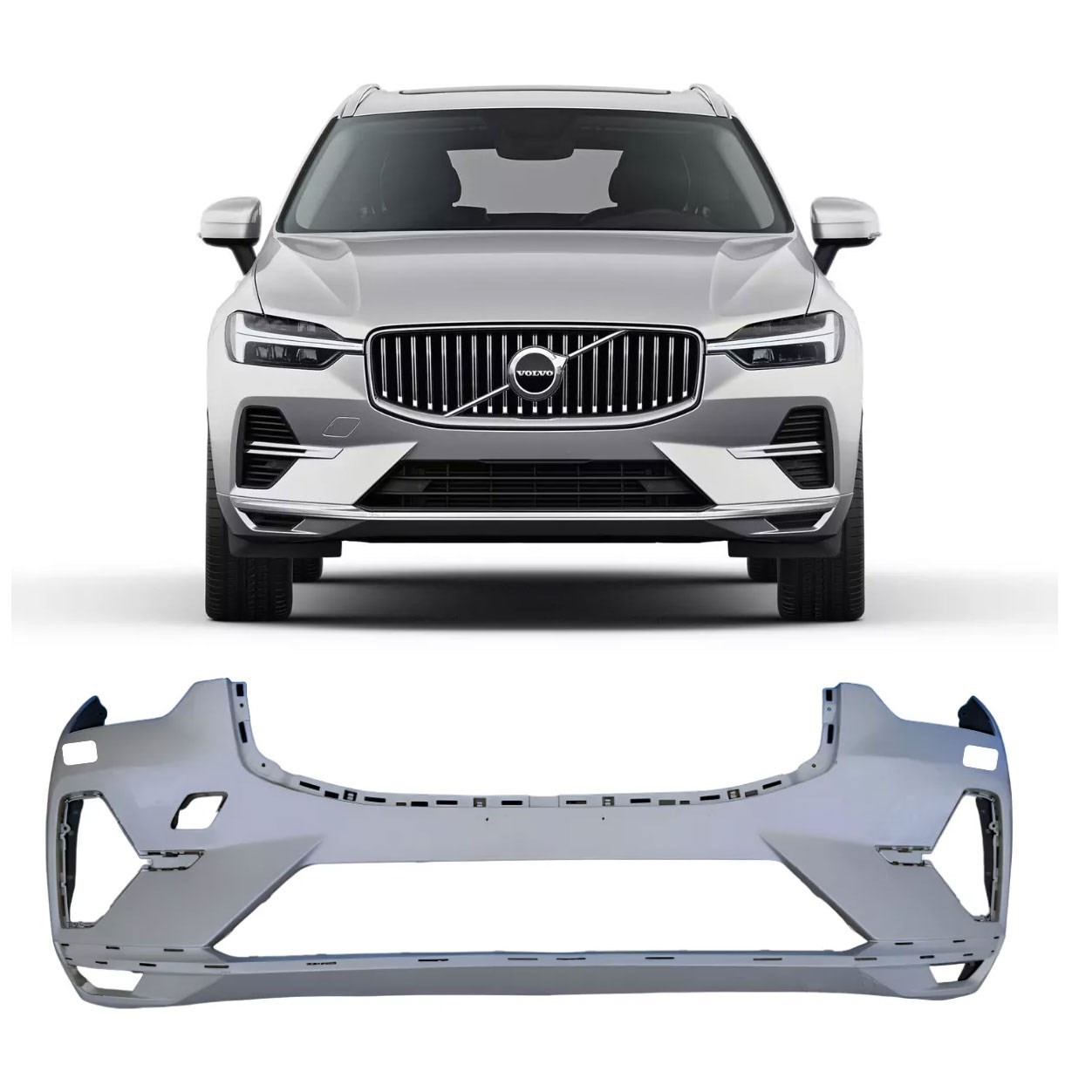 Volvo XC60 Ön Tampon Far Yıkamalı – Orijinal Kalıp, Sorunsuz Uyum 2021 2022