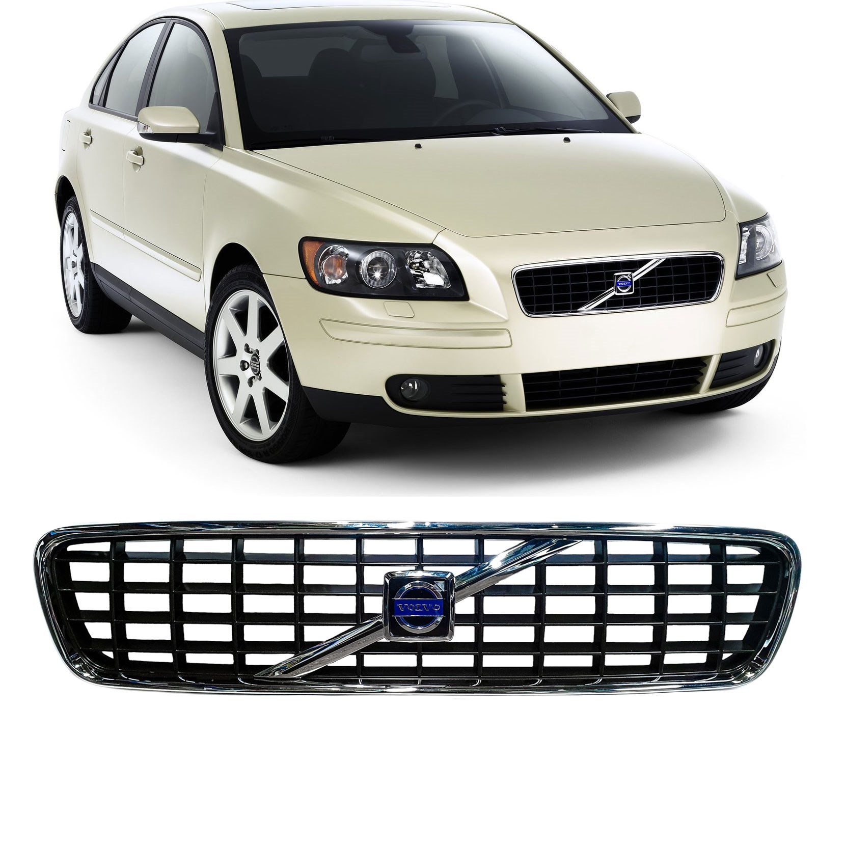 Volvo S40 V50 Ön panjur Logo 2005 2006 2007 Yedek Parça
