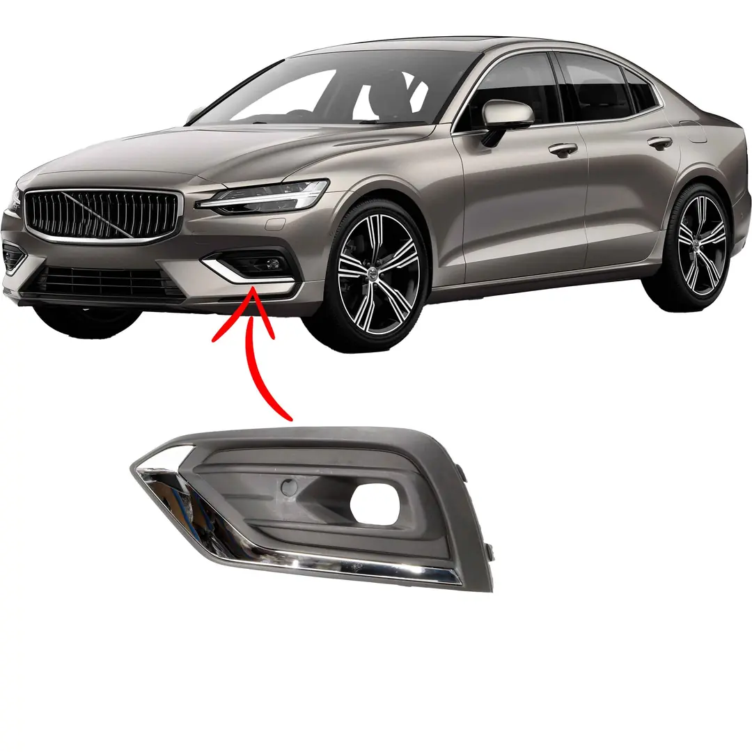 Volvo S60 V60 Ön Tampon Sis Kapağı Sol 2019- (Sis Farı Olanlar İçin ...