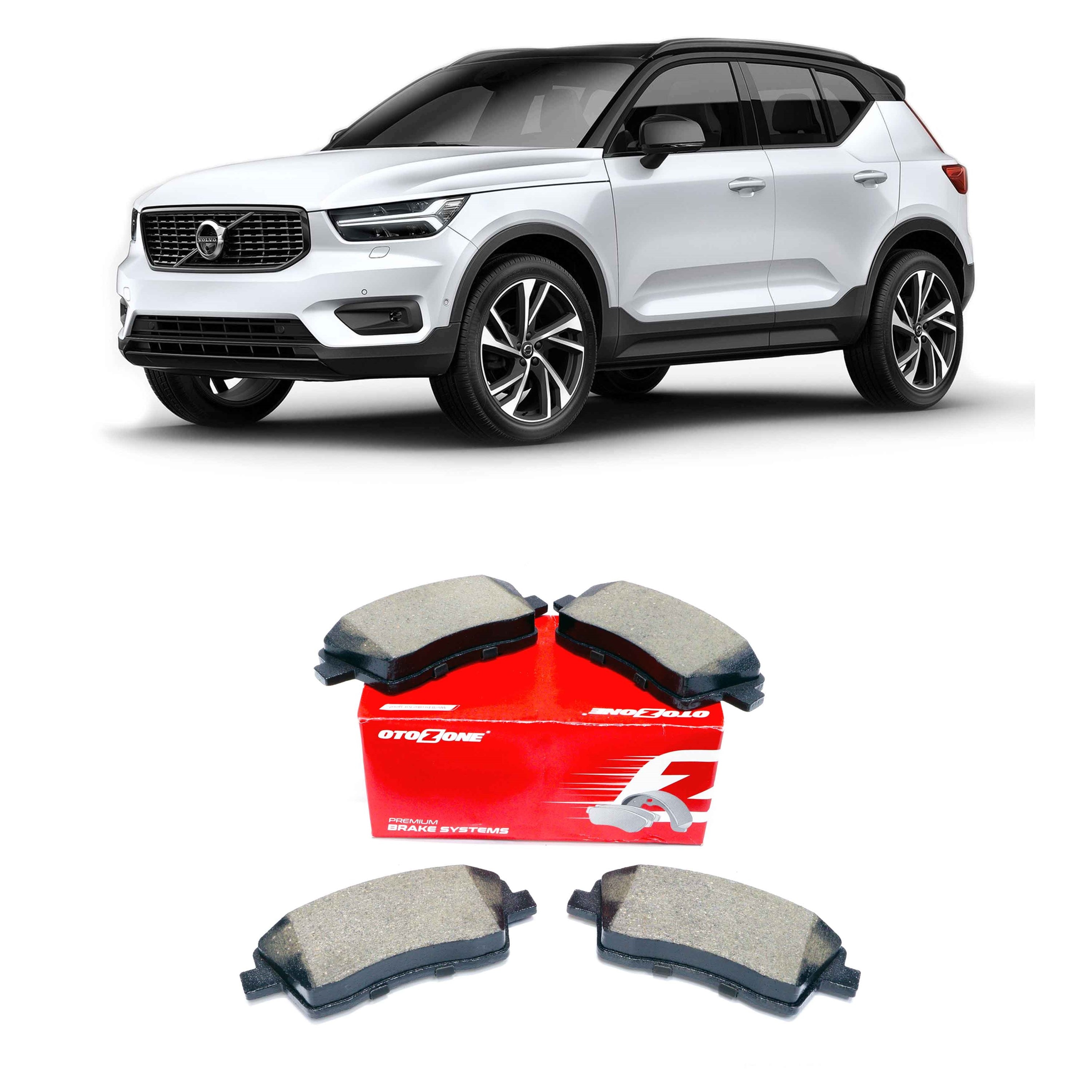 Volvo Xc40 Ön Balata Takımı 2018 - 16 inc OtoZone