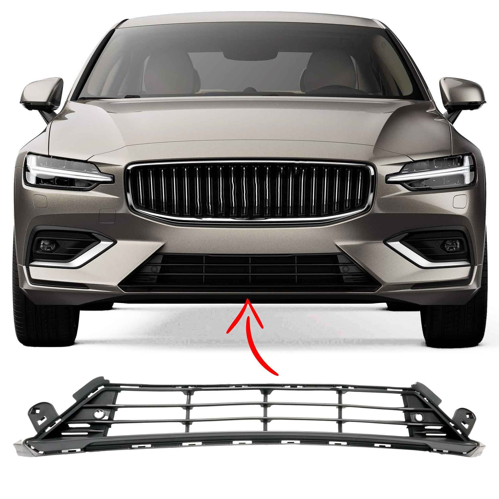 S60 V60 Ön Tampon Alt Izgara Panjur 2019 2020 2021 2022