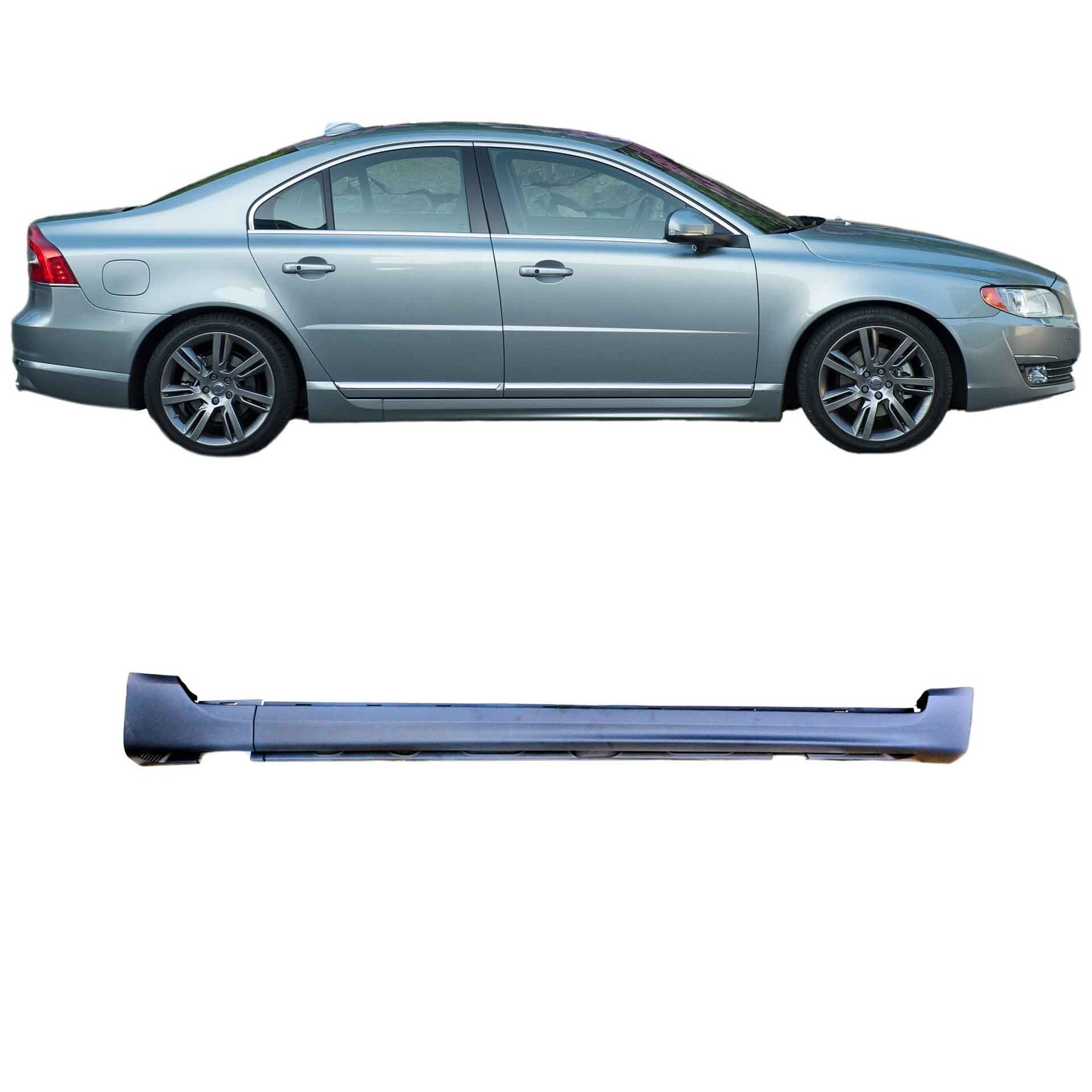 Volvo s80 Marşpiyel Bakaliti Kaplaması Sağ 2007 2016 Komple