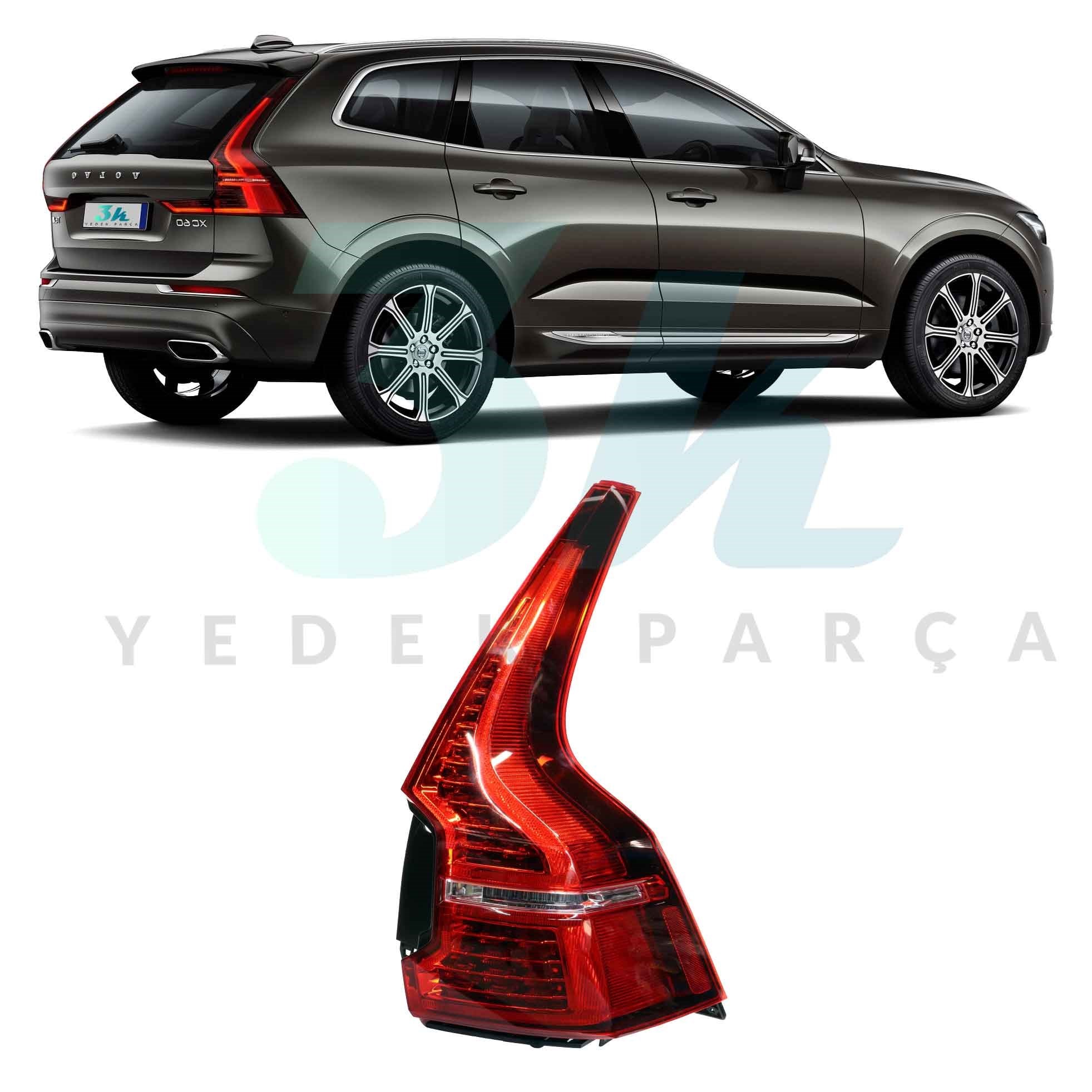 Volvo Xc60 Sağ Stop Lambası 2018 2024 Full Led