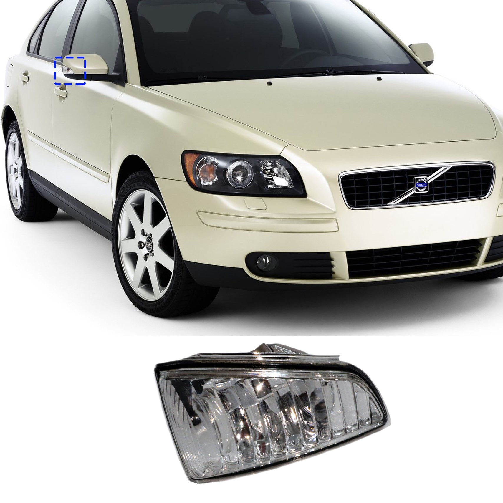 Volvo S40 V50 Sağ Ayna Sinyali 2005 2006 2007 Sinyal 8679777