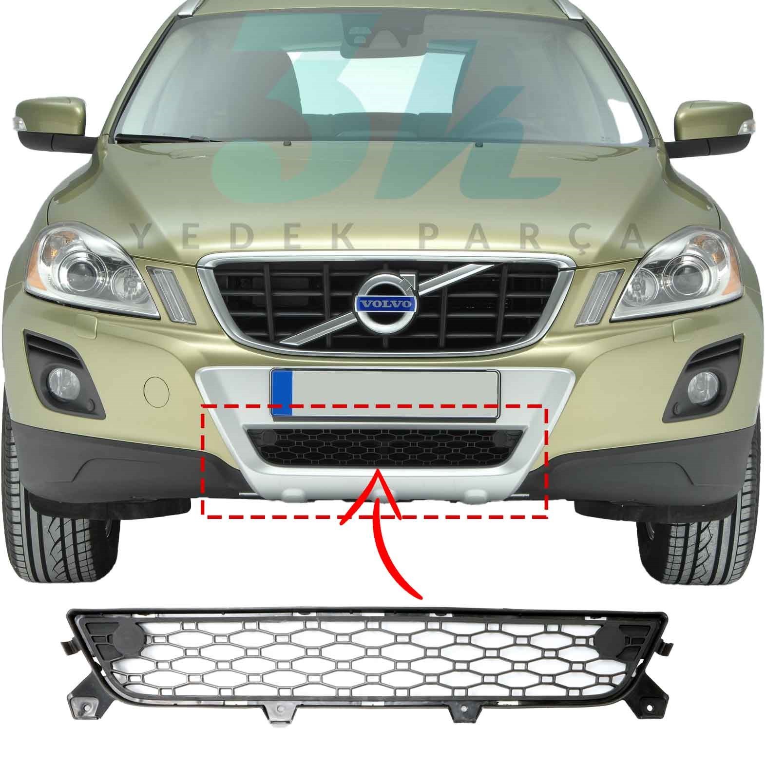 Volvo Xc60 Ön Tampon Alt Izgara Panjur Sensör Deliksiz 2009 2013
