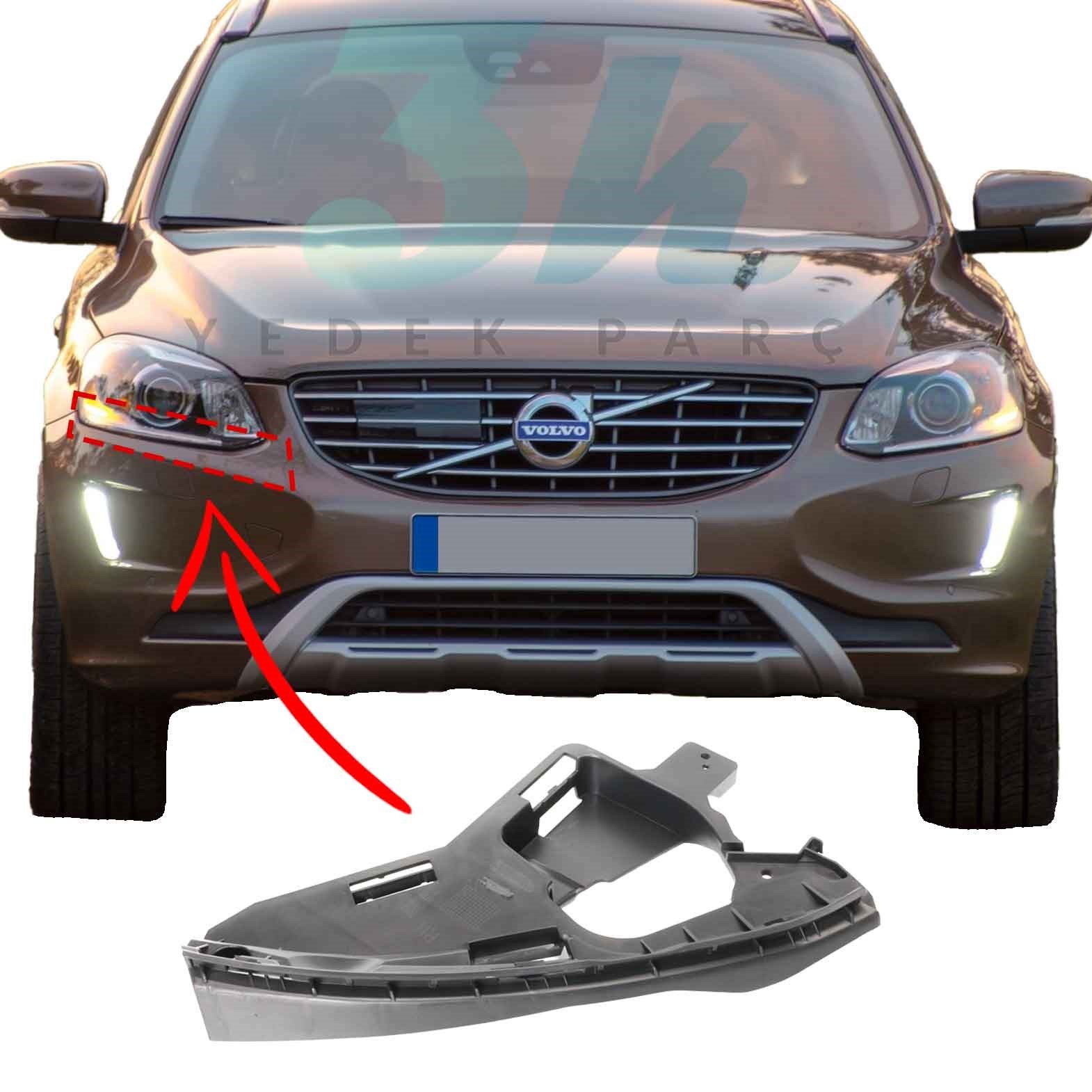 Volvo Xc60 Ön Tampon Far Alt Braketi 2014 2017 Sağ