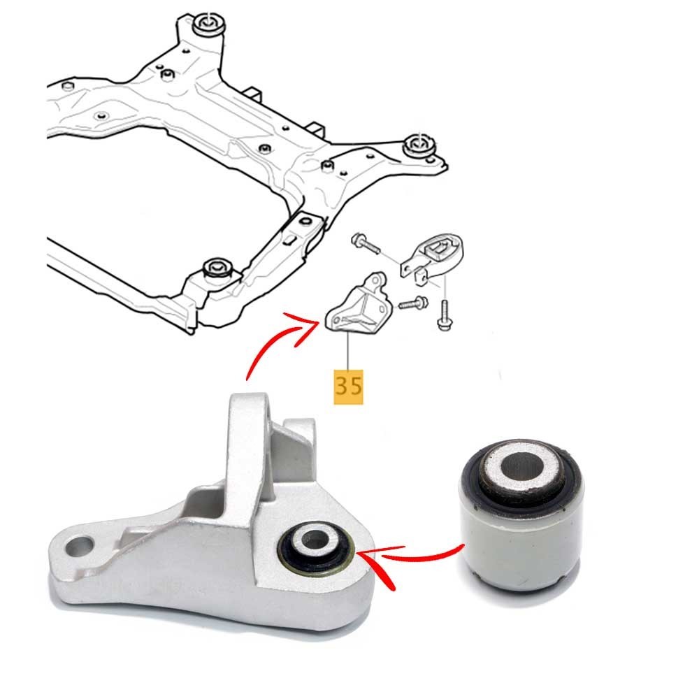 Volvo S60 V60 S80 XC60 V70 Şanzıman Takozu Braketi Tork Burcu