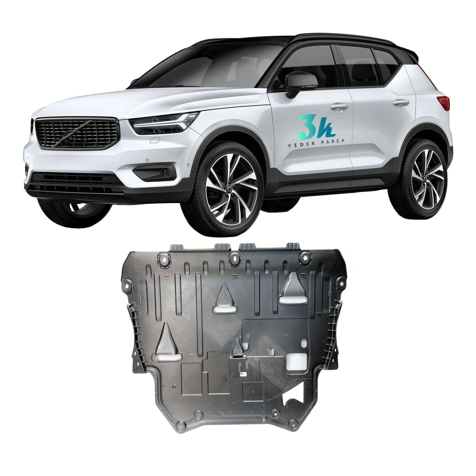 Volvo Xc40 Motor Karter Alt Koruma Muhafaza Plastiği 2017-