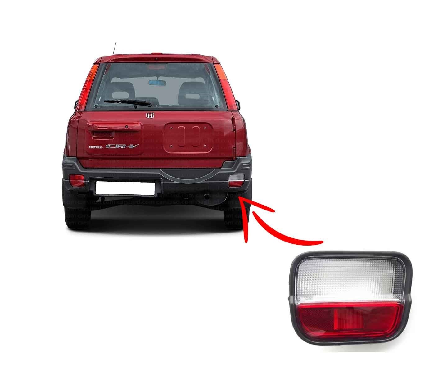 Honda Crv Sağ Arka Tampon Stop Geri Vites Lambası Reflektör 1996 2001