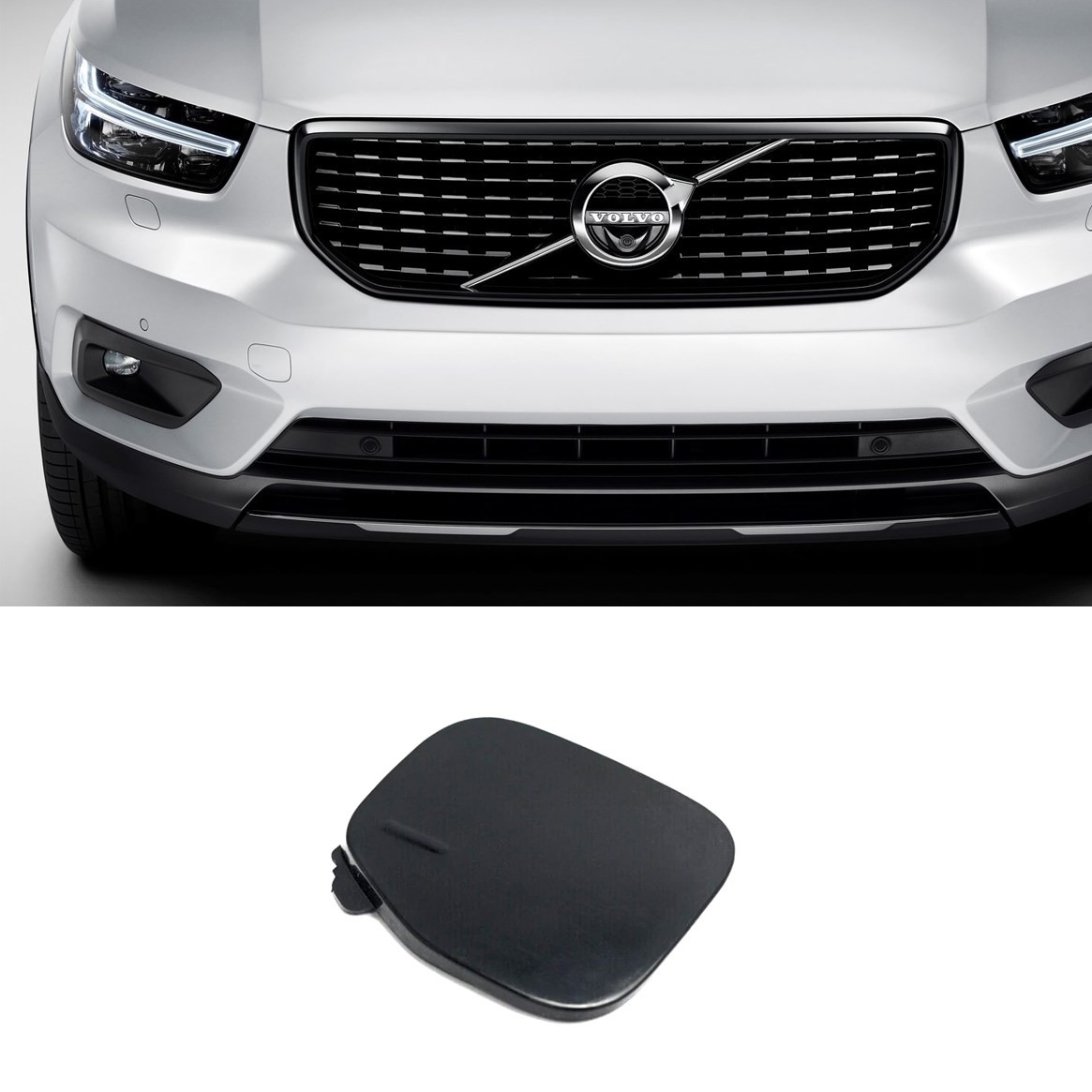 Volvo Xc40 Ön Tampon Çeki Demir Kapağı 2017 - 2021