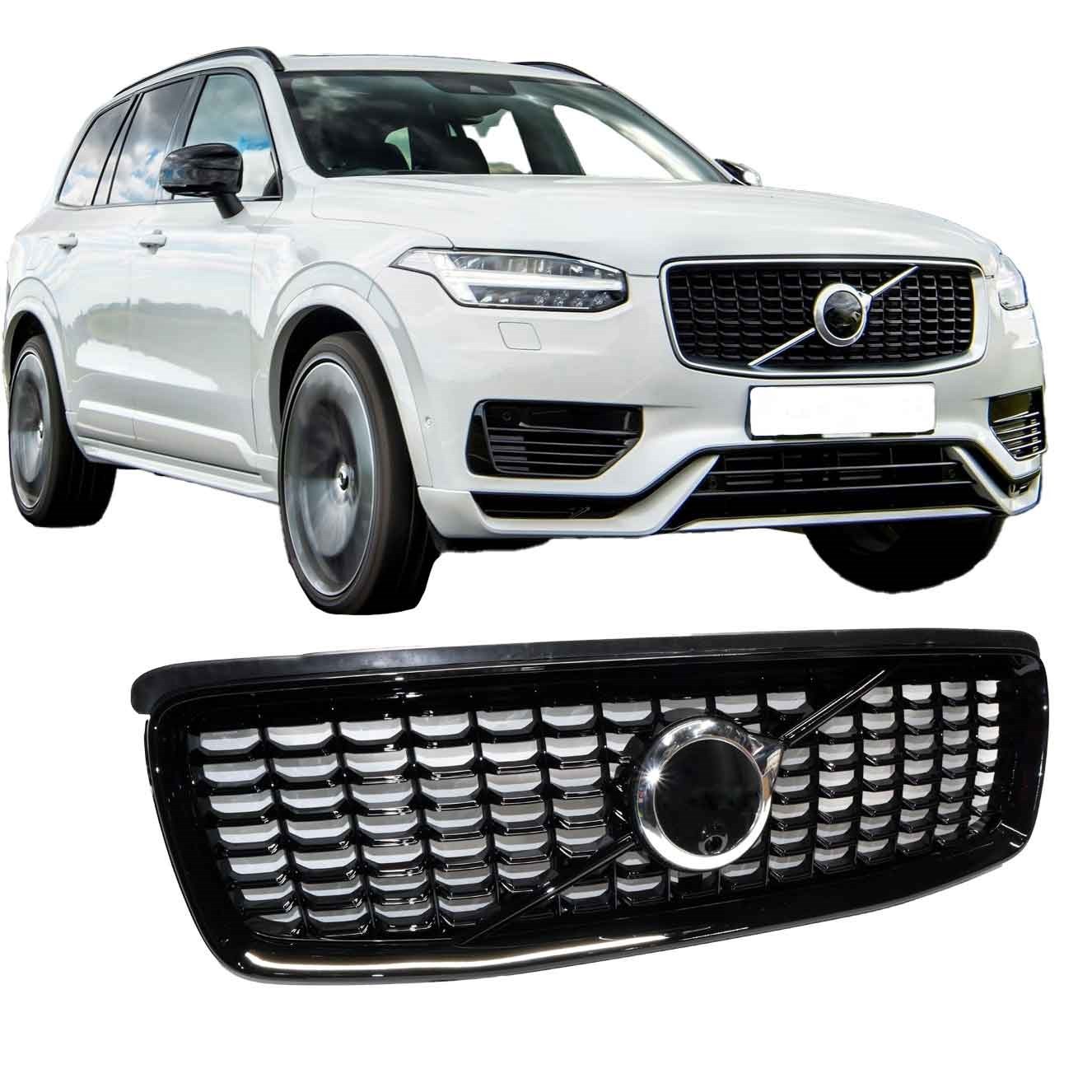 Volvo Xc90 Dark Plus Black Edition Panjur Komple Logo Dahil  2020 2024