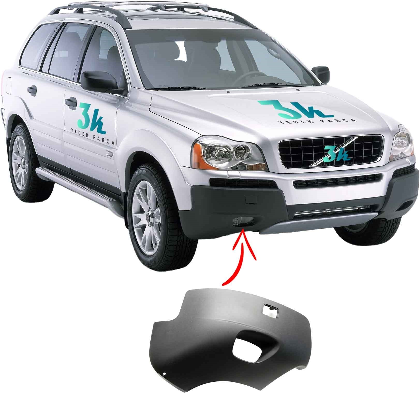 Volvo Xc90 Ön Tampon Sağ Sis Kapağı Plastiği 2003 2004 2005 2006 