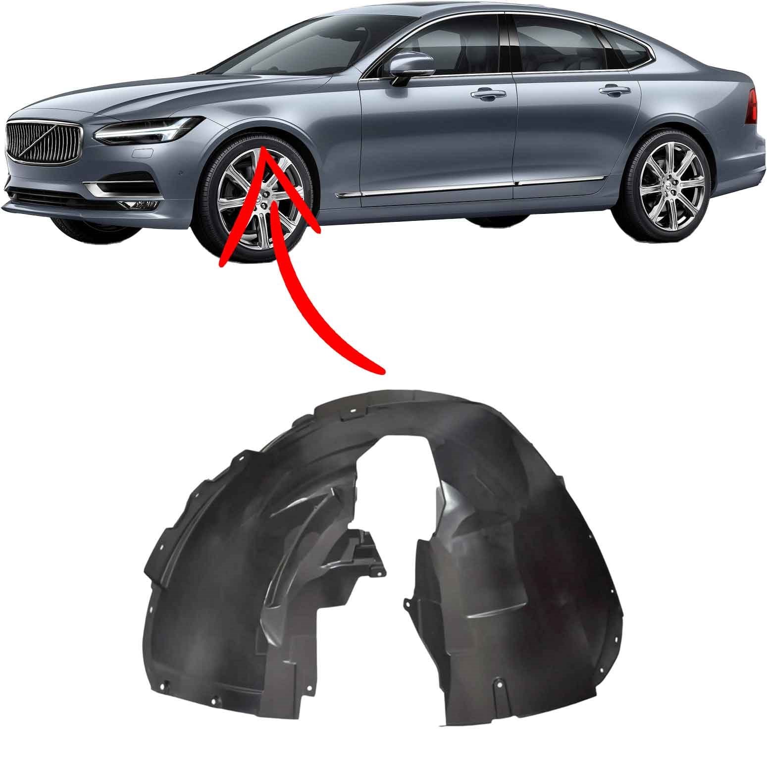 Volvo S90 V90 Sol Ön Çamurluk Davlumbazı 2017 2025