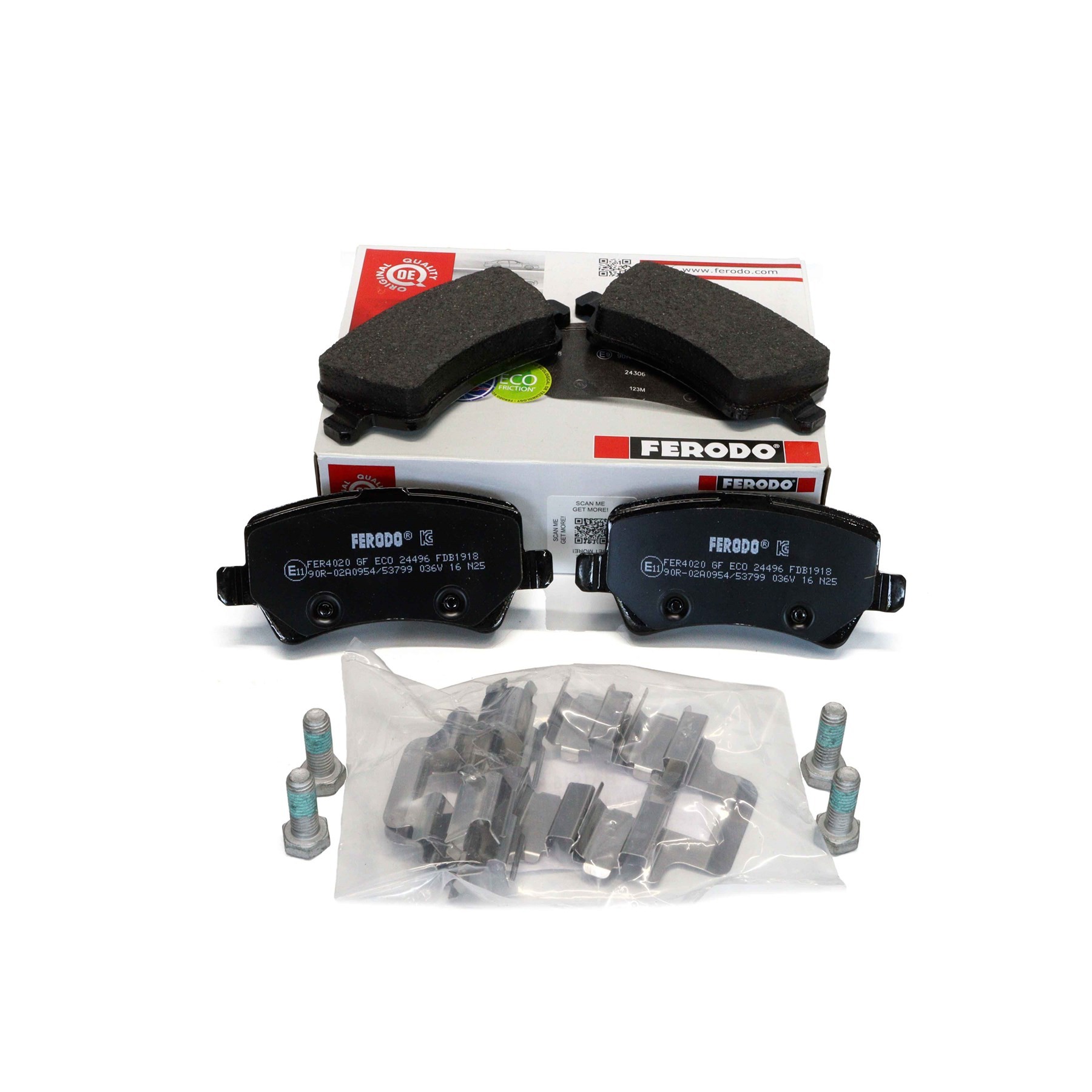 Volvo S60 V60 S80 V70 XC60 XC70 Arka Fren Balatası Ferodo