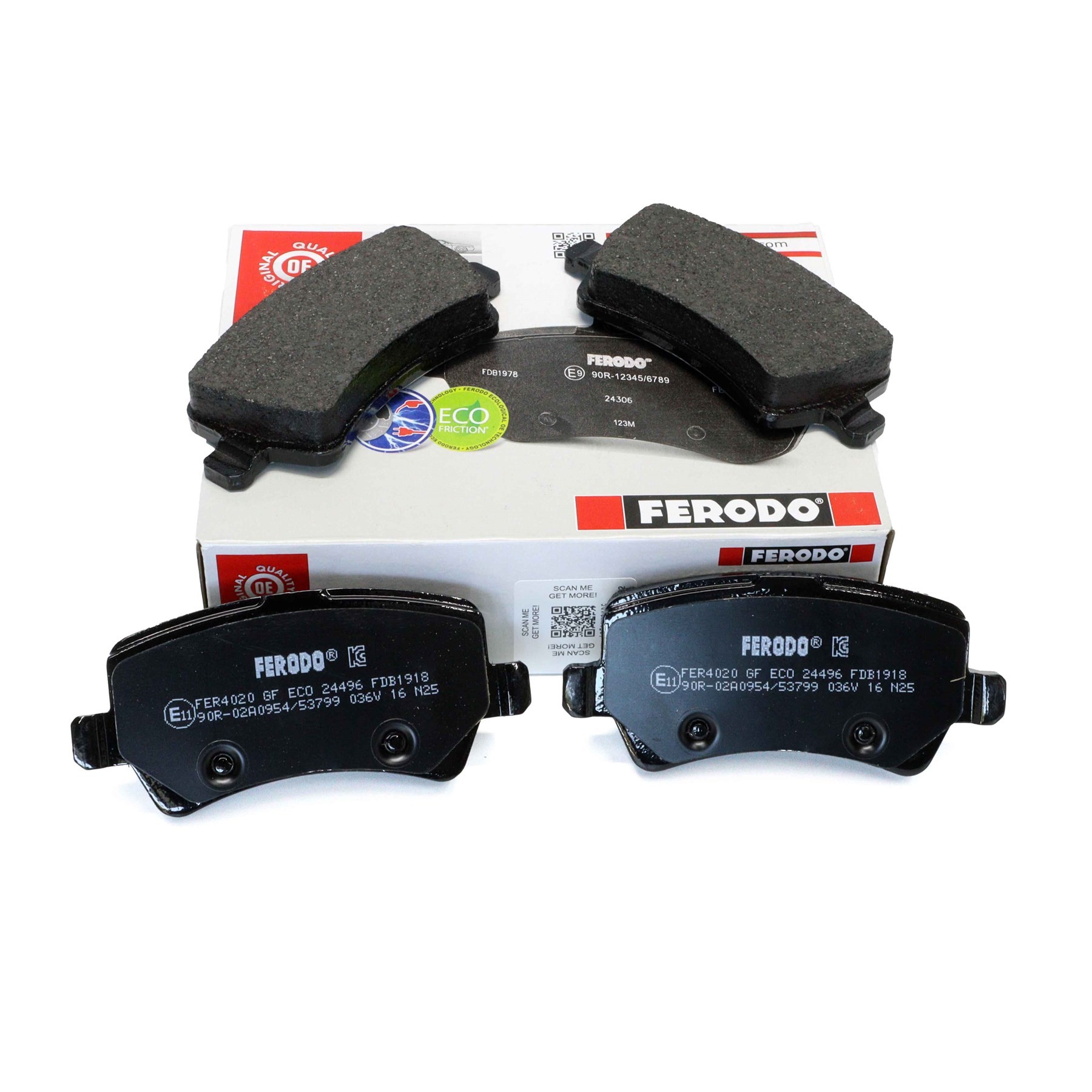 Volvo S60 V60 S80 V70 XC60 XC70 Arka Fren Balatası Ferodo