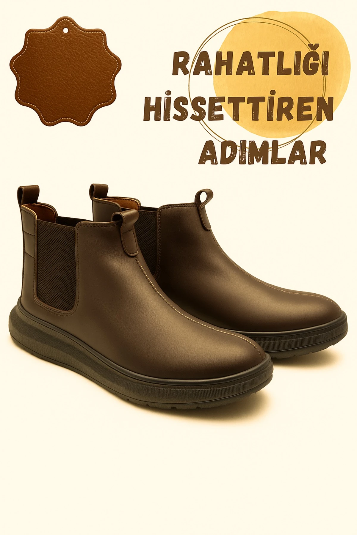 Hakiki Deri Kışlık Kadın Botları Su Geçirmez, Lastikli, Kaymaz Chelsea ve Bağcıklı Modellerle Şıklık