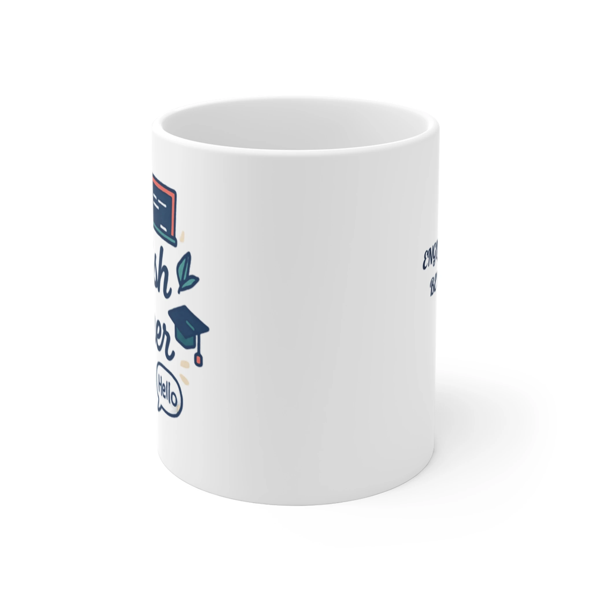 İngilizce Öğretmenine Özel Kişiselleştirilebilir Kupa | English Teacher Hediye