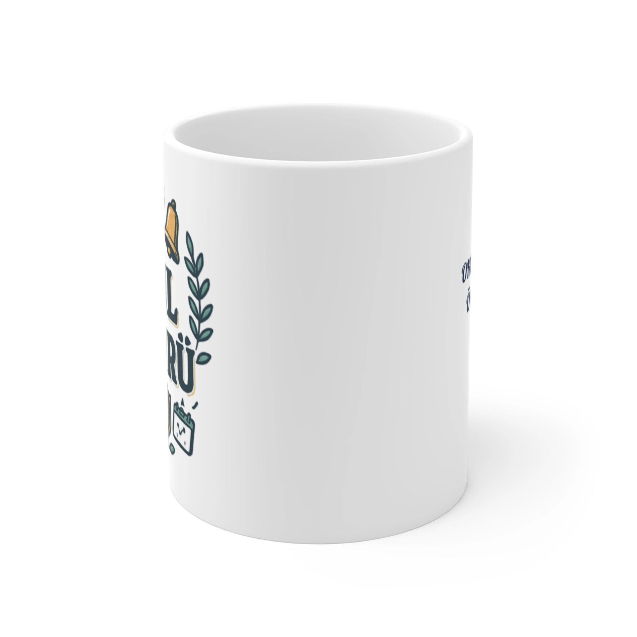 Okul Müdürüne Özel Kişiselleştirilebilir Kupa | Öğretmenler Günü Üst Yönetici Hediyesi - İdari Temalı