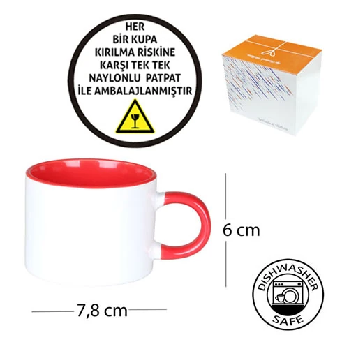 Kafa Baskı Kişiye Özel İsimli Kupa – Öğretmenler Günü, Sevgiliye, Arkadaşa Hediye – Fotoğraflı ve Yazılı Tasarım