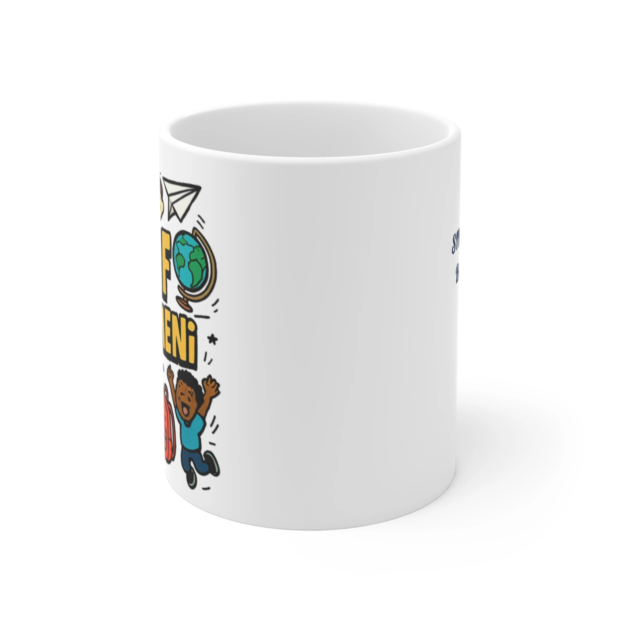 Edebiyat Öğretmenine Özel Kişiselleştirilebilir Kupa | Öğretmenler Günü Kalem ve Kitap Temalı Hediye