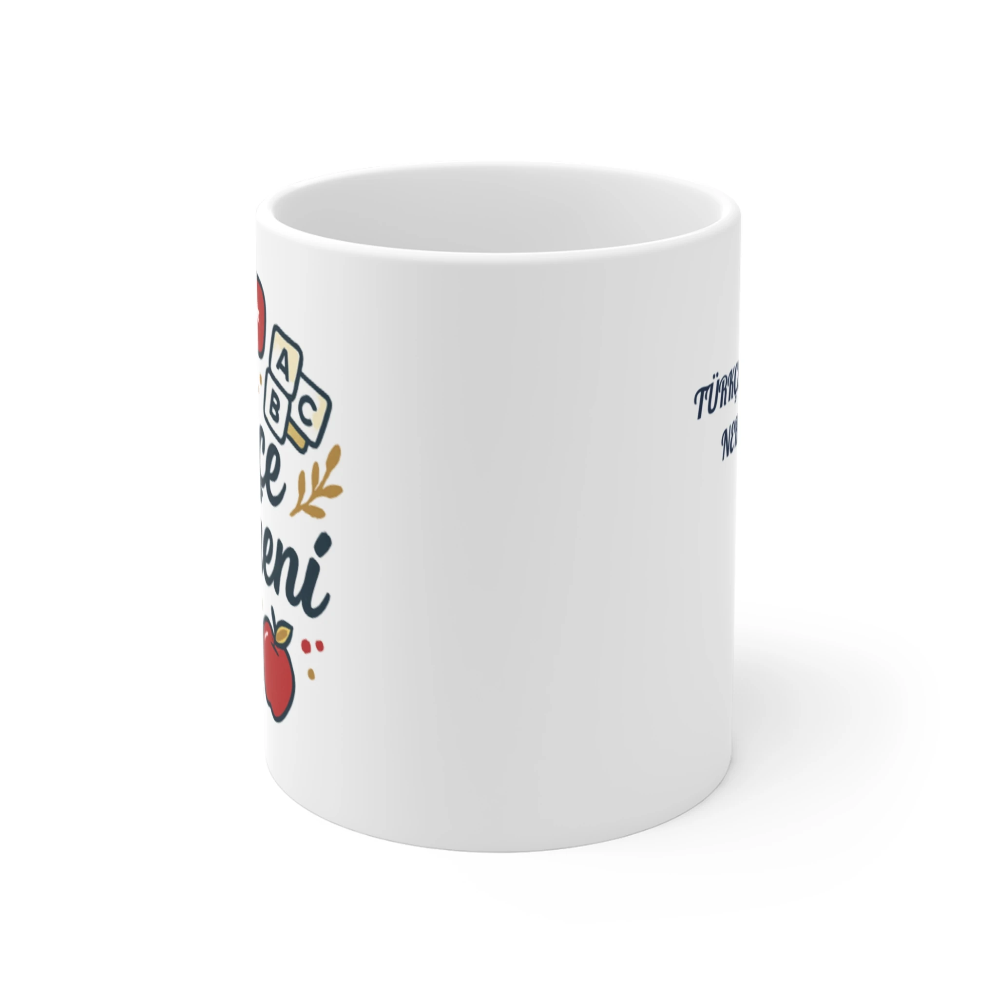 Türkçe Öğretmenine Özel Kişiselleştirilebilir Kupa | Öğretmenler Günü Dil Bilgisi ve Edebiyat Hediyesi